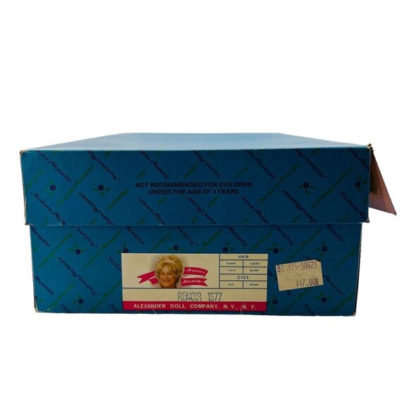 Vintage NOS Madame Alexander Renoir Doll #1577 Original Box W Tags - Picture 15 of 16